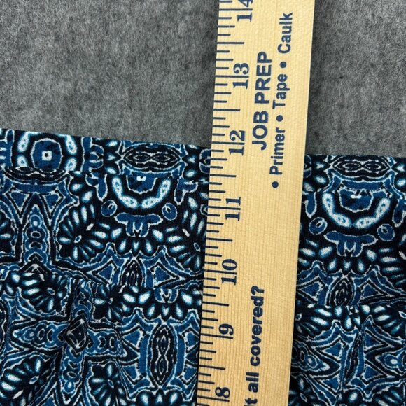 Ruby Rd Tropical Border Crepe Wide Leg Pants Women's Size Petite Large NWT - Picture 8 of 11